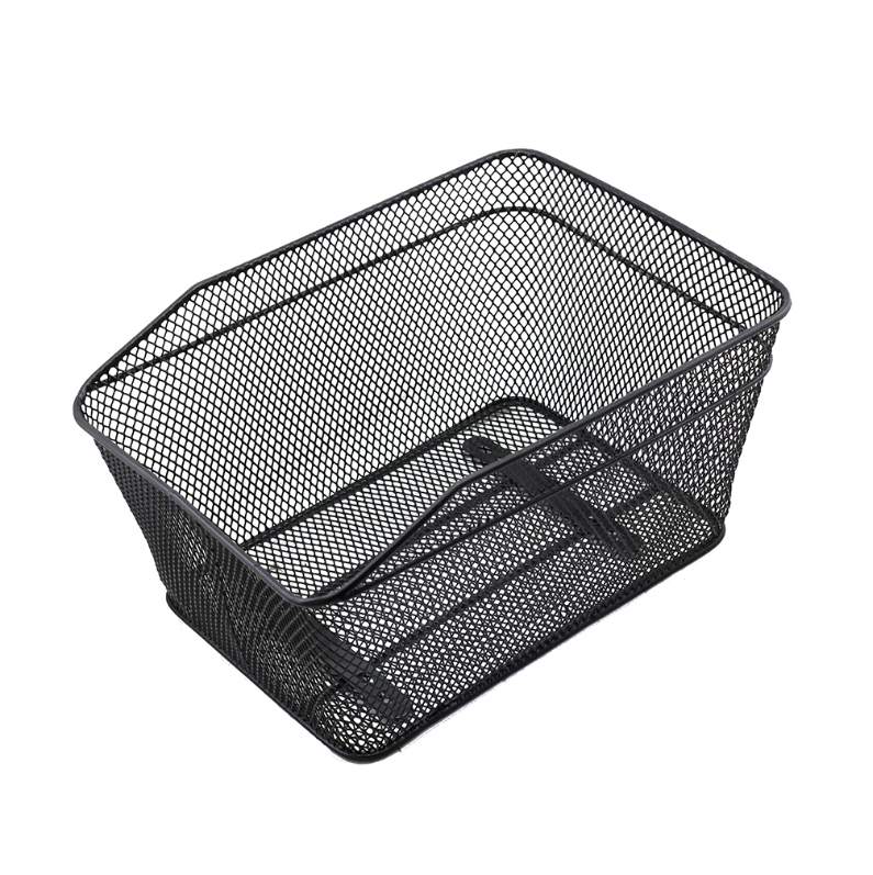 Arka Sepet - BK-18, Dikdörtgen, Siyah, Demir Bagaja Bağlantılı