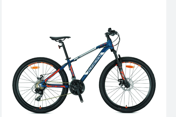 KRON XC75 MD  20 JANT 1cm KADRO 7 VİTES LACİVERT-TURUNCU BİSİKLET