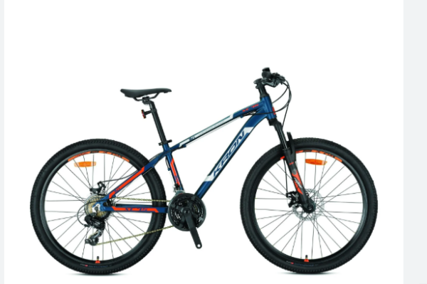 KRON XC75 MD  20 JANT 1cm KADRO 7 VİTES LACİVERT-TURUNCU BİSİKLET