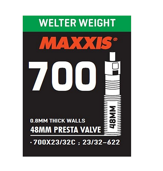 MAXXIS İç Lastik Welter Weight 700x23/32C FV İnce Sibop 48mm