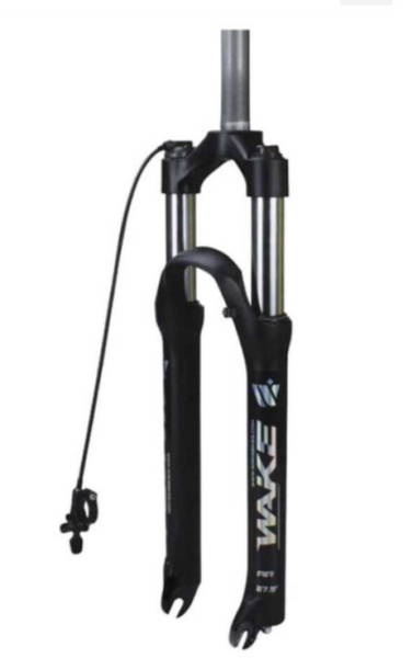 WAKE 27,5 GİDON KİLİTLİ MAŞA SİYAH OVERSİZE 110MM DİSKLİ