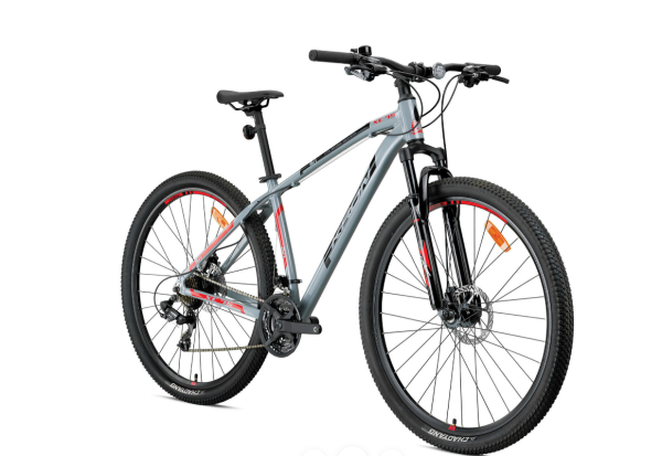 KRON XC75 MD 27,5 JANT 17cm KADRO NARDO GRİ-KIRMIZI BİSİKLET