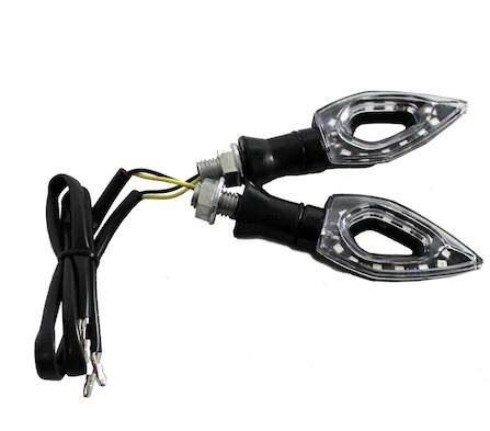 SİNYAL LED DELİKLİ SİYAH (SARI IŞIK) E BELGELİ