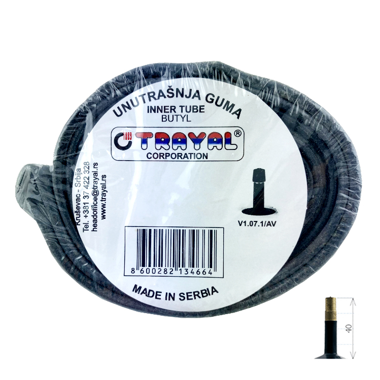 TRAYAL İç Lastik - Trayal, 20x1.50-2.125, AV-35