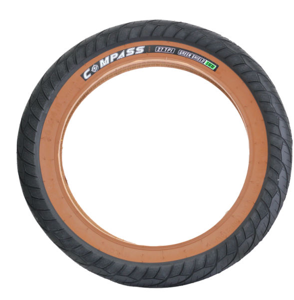COMPASS Dış Lastik - 20x4.0, 3mm Zırhlı, Amber, COMPASS W2117