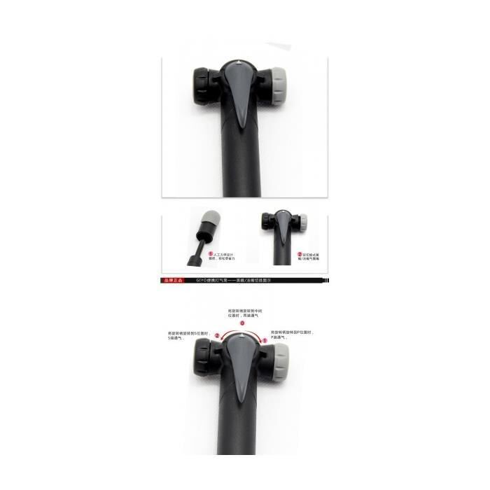 GIYO EL POMPASI GP-04T İKİZ VANALI AV/FV UYMLU SİYAH/GRİ