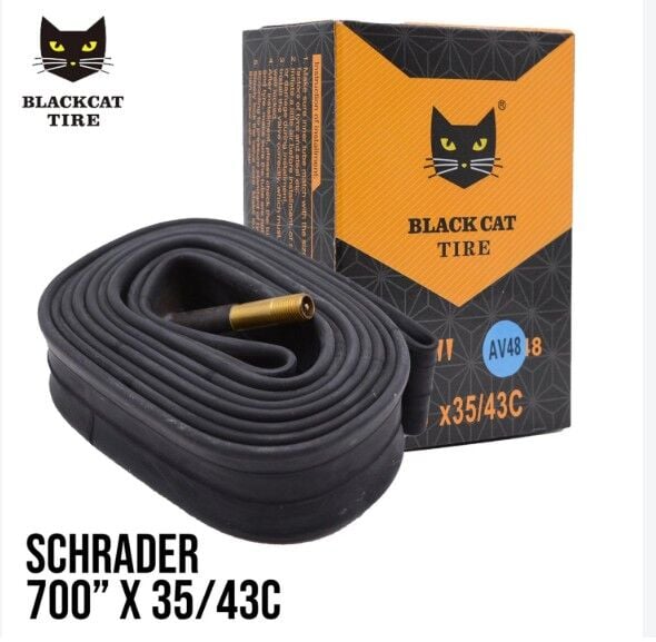 BLACK CAT 28 JANT 700/35-43 A/V 48mm BİSİKLET İÇ LASTİĞİ
