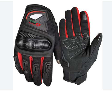 FORTE GT RS02 MOTOSİKLET ELDİVENİ KIRMIZI L BEDEN