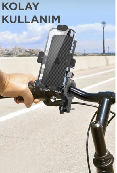 TORİMA JX-041 BİSİKLET MOTOSİKLET TELEFON TUTUCU GİDON BAĞLANTILI
