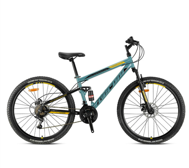 GERONİ HUNTER MD 26 JANT NARDO GRİ-SİYAH-SARI BİSİKLET