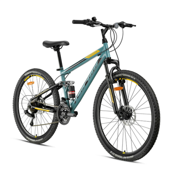 GERONİ HUNTER MD 26 JANT NARDO GRİ-SİYAH-SARI BİSİKLET