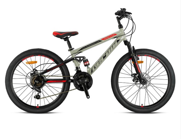 GERONİ HUNTER MD 26 JANT BEJ-SİYAH-KIRMIZI BİSİKLET