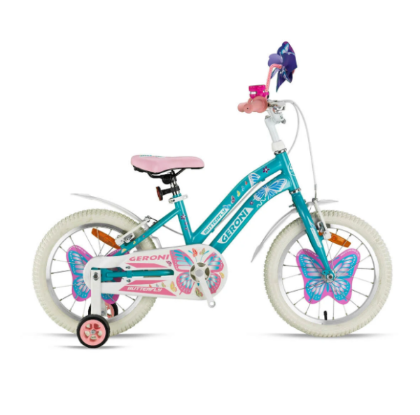GERONİ BUTTERFLY 16 JANT TURKUAZ-BEYAZ BİSİKLET