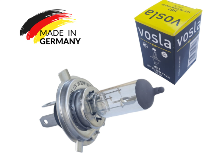 12V 35*35 H4 CİVALI AMPÜL 3 TIRNAK 43T VOSLA GERMANY