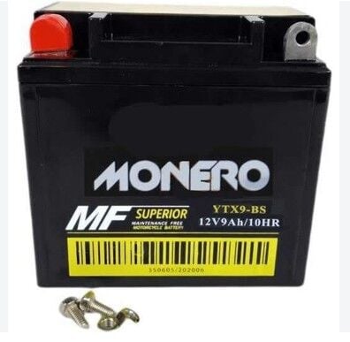 MONERO YTX9L-BS 12/9 DİK AKÜ