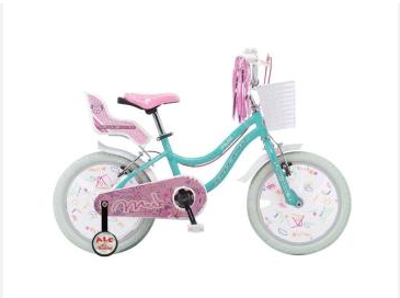 SALCANO MUKI 16 JANT TURKUAZ-PEMBE BİSİKLET