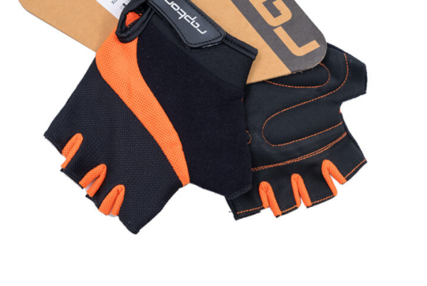 BİSİKLET ELDİVEN RAPTOR CIRTLI (M) BEDEN SİYAH-TURUNCU