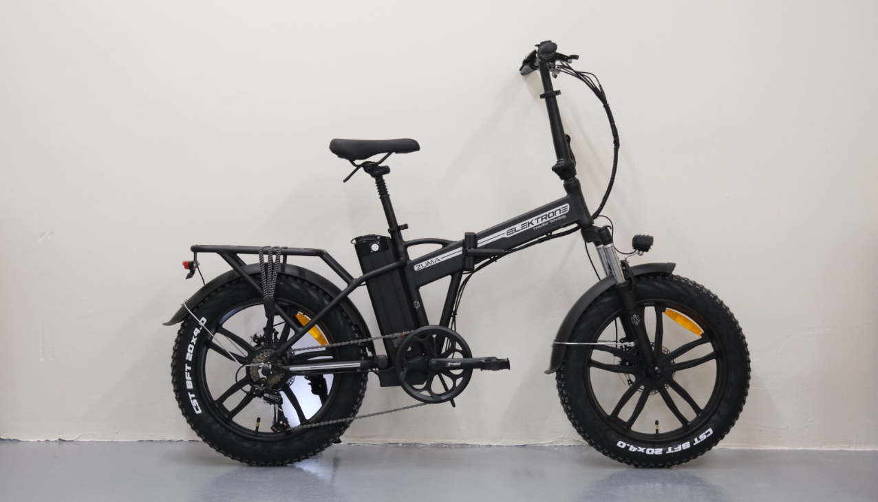 KRON ELEKTRONE ZUMA E-BIKE FATBIKE 20 KATLANIR MD SİYAH-GRİ