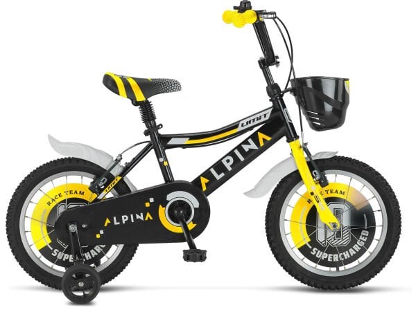 ÜMİT ALPINA 16 JANT SİYAH-SARI BİSİKLET