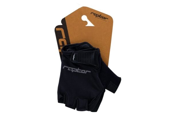 RAPTOR EVO Kısa Parmak Eldiven (Gel-Pad) - Phantom Black - L BEDEN