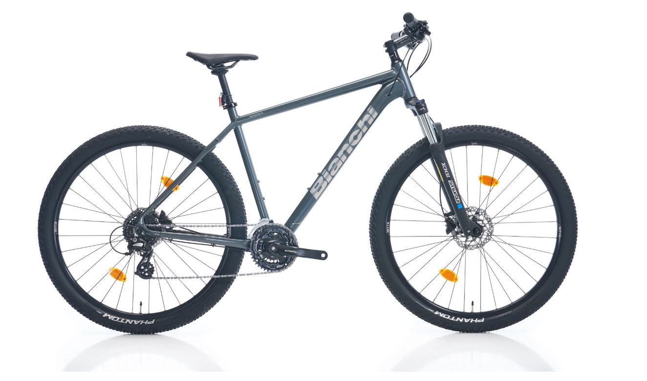 BIANCHI MAGMA 27.1 24 VİTES43cm KADRO BİSİKLET GRİ
