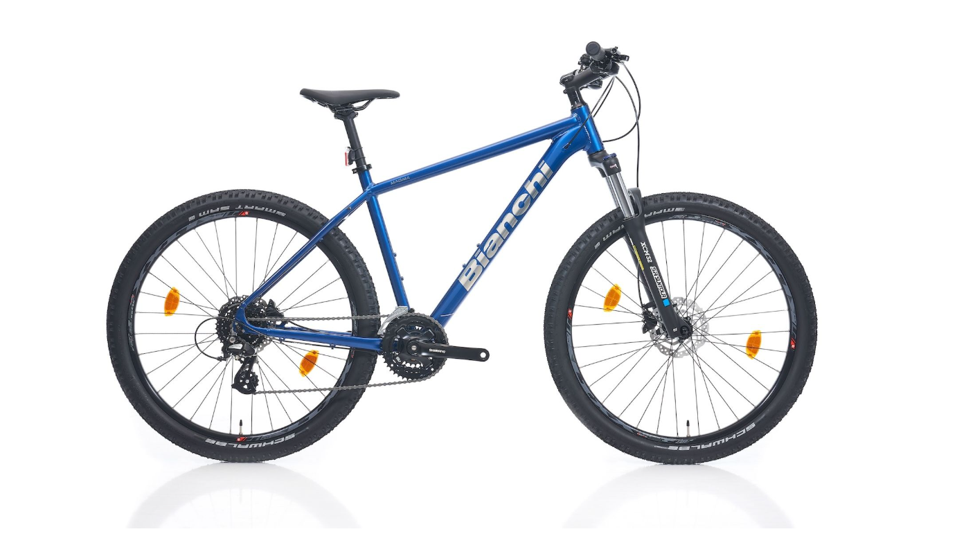 BIANCHI MAGMA 27.1 24 VİTES 43cm KADRO MAVİ BİSİKLET