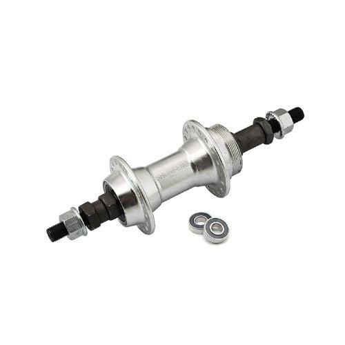 Arka Hazne - MTB, Rulmanlı, 36 Delik, Alüminyum, Silver