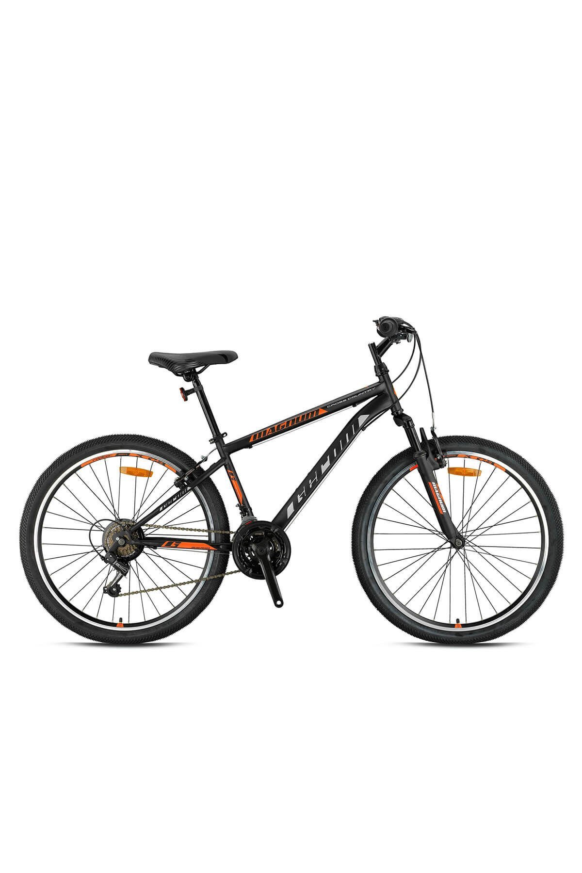 GERONİ MAGNUM V-REN 24 JANT 13cm KADRO SİYAH-TURUNCU BİSİKLET