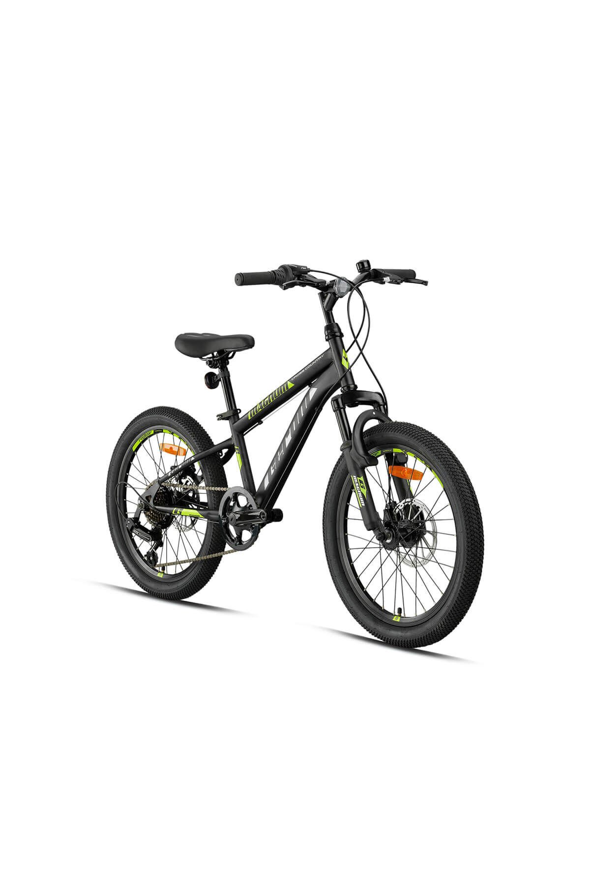 GERONİ MAGNUM 20 JANT V-FREN 11cm KADRO SİYAH-YEŞİL BİSİKLET