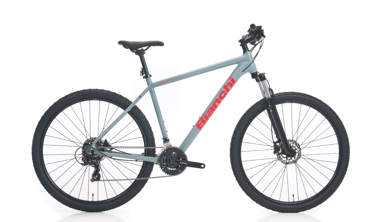 BİANCHİ MAGMA 29.3 29 JANT 3*7 48cm KADRO GRİ-KIRMIZI BİSİKLET