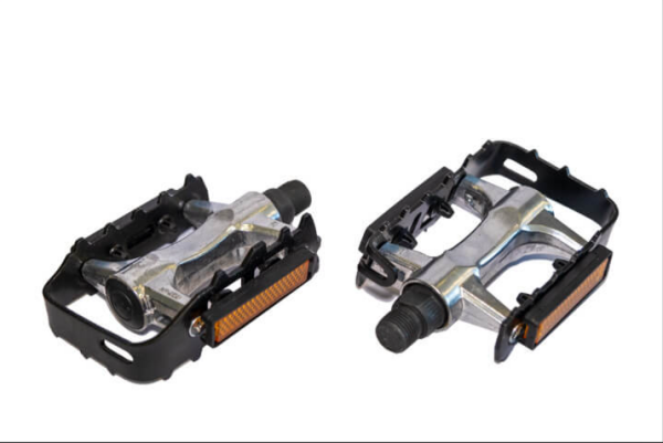 BİSİKLET PEDAL ZOZO HF-858 SİYAH-GRİ METAL