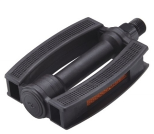 BRIVIGA PEDAL HF-851 CITY-/COMFORT TEK PARÇA PLASTİK SİYAH 115x75mm 313g/pr