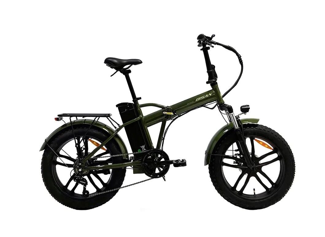 BİSAN E-FOLDİNG F4 MD 20 JANT ELEKTRİKLİ BİSİKLET YEŞİL