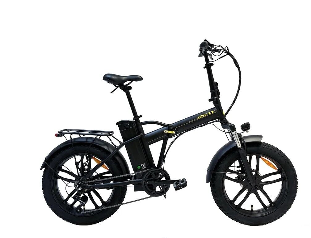 BİSAN E-FOLDING F4 MD 20 JANT ELEKTRİKLİ BİSİKLET SİYAH