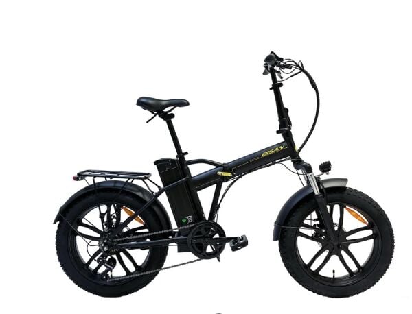 BİSAN E-FOLDING F4 MD 20 JANT ELEKTRİKLİ BİSİKLET SİYAH