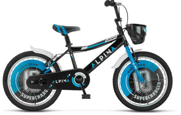 ÜMİT ALPINA 20 JANT SİYAH-MAVİ BİSİKLET