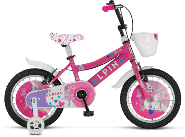 ÜMİT ALPINA 16 JANT PEMBE BİSİKLET