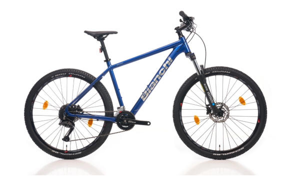 BIANCHI MAGMA 27S CUES 27,5 JANT 43cm KADRO BİSİKLET MAVİ-GRİ