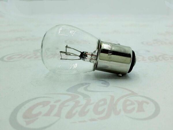 AMPUL 12V 21*5 ÇİFT DUYU ŞAŞI TIRNAK1016(STOP AMPÜL)