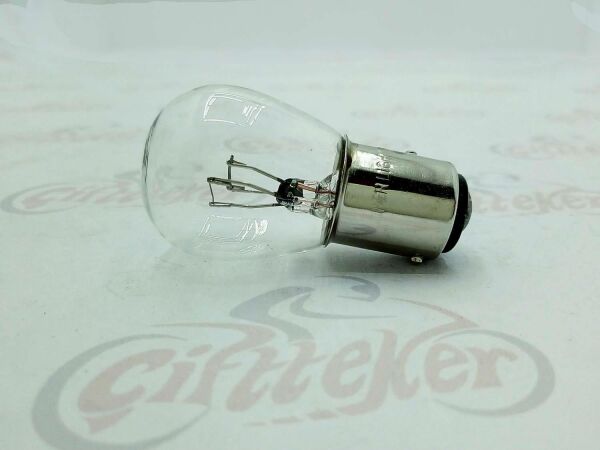 AMPUL 12V 21*5 ÇİFT DUYU ŞAŞI TIRNAK1016(STOP AMPÜL)