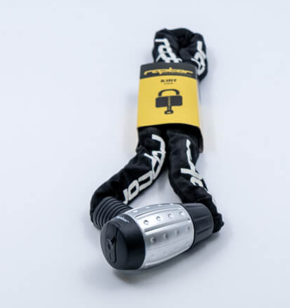 RAPTOR - Zincir Kilit - 6X90 Anahtarlı Siyah