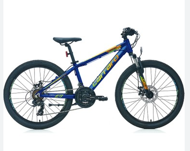 CARRARO FORCE 410 24 JANT MD 33cm KADRO MAT MAVİ-TURUNCU BİSİKLET