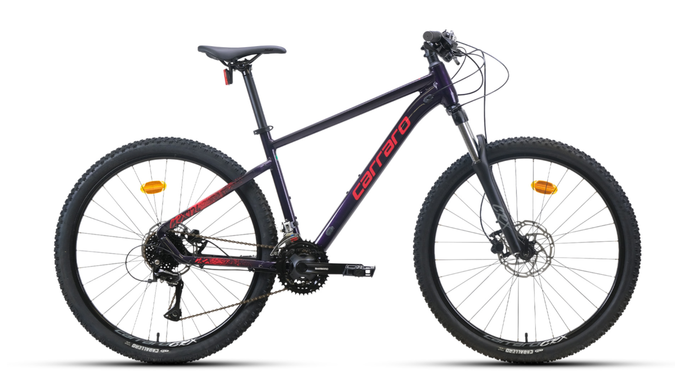 CARARRO CRX 924 HD 29 JANT 48cm KADRO MOR-KIRMIZI BİSİKLET