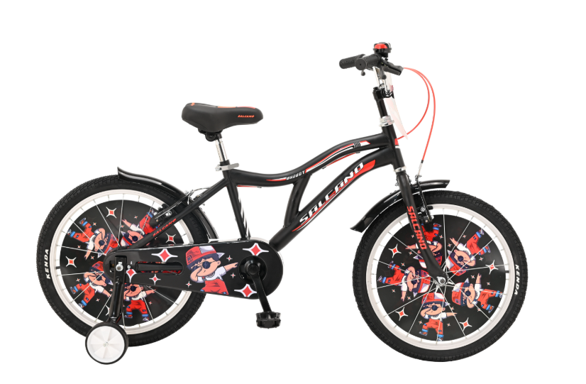 SALCANO BADBOY 20 JANT SİYAH-KIRMIZI BİSİKLET