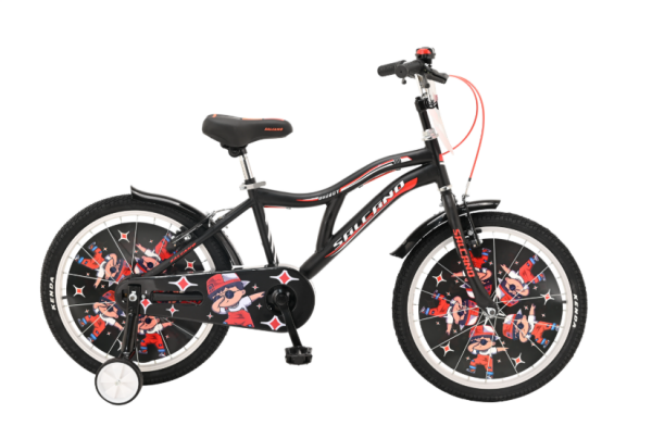SALCANO BADBOY 20 JANT SİYAH-KIRMIZI BİSİKLET