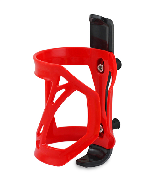 IMPACT Suluk Kafesi - T-SIDE, Sağ/Sol Ayarlı, Plastik, Siyah/Kırmızı