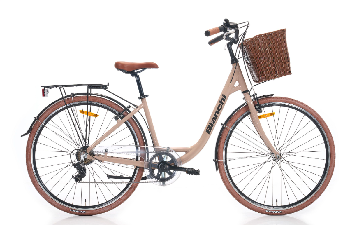 BİANCHİ C281 7 VİTES 28 JANT 28cm KADRO KREM-SİYAH BİSİKLET