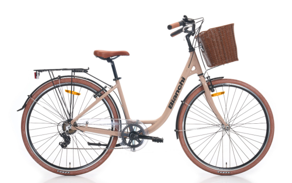 BİANCHİ C281 7 VİTES 28 JANT 28cm KADRO KREM-SİYAH BİSİKLET