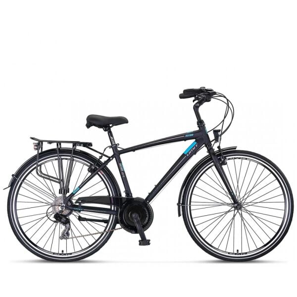 ÜMİT VENTURA 28 M V-FREN SİYAH-MAVİ 51cm KADRO