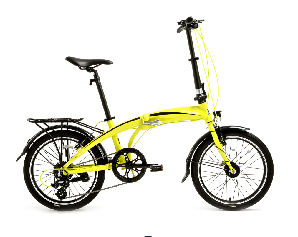 BİSAN FX 3500 ALTUS 20 JANT KATLANIR BİSİKLET SARI-SİYAH